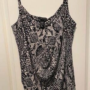 Vintage New York & Company Snakeskin Print Tank Top – Women’s